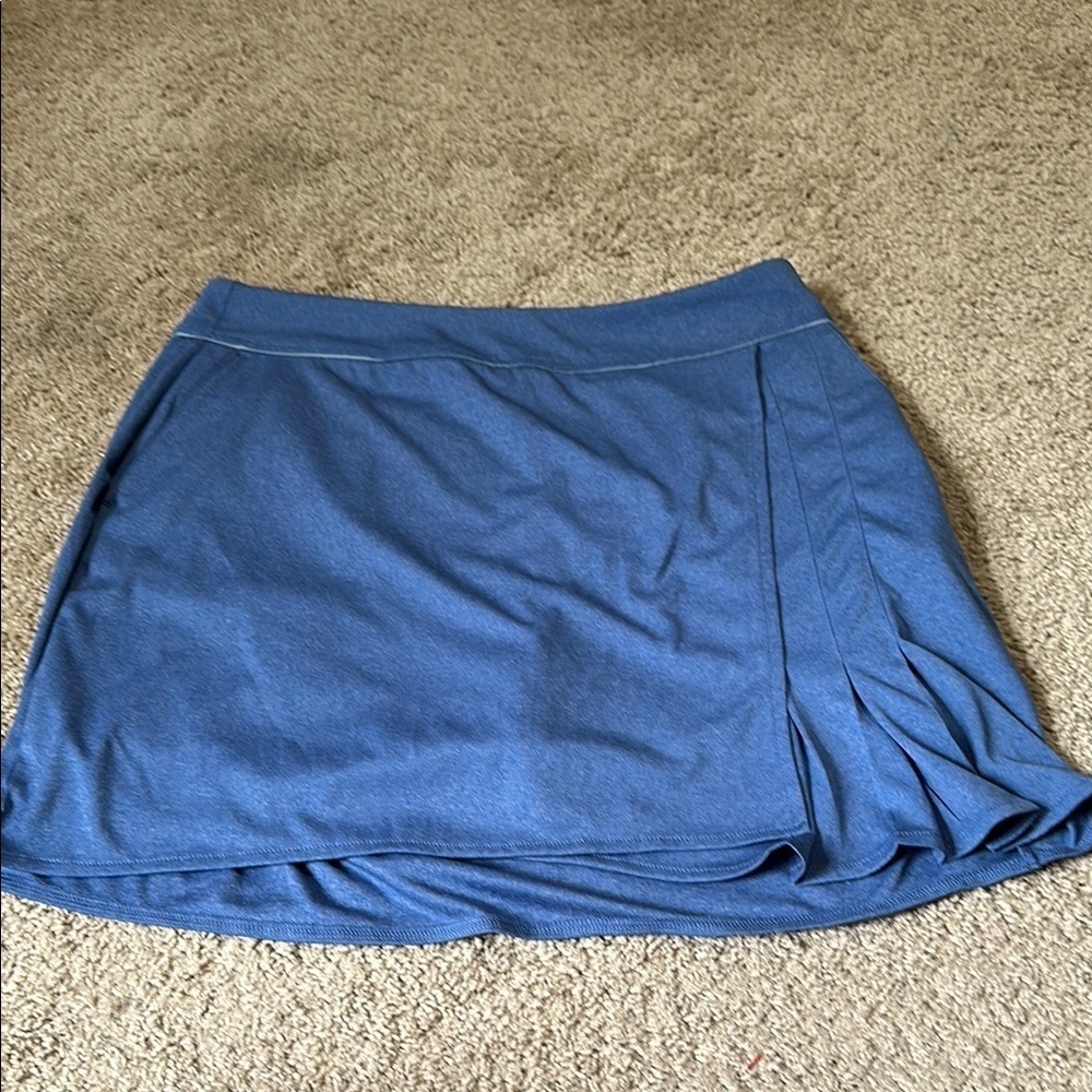 Greg Norman Blue Tennis/Golf Skort Medium NWT
